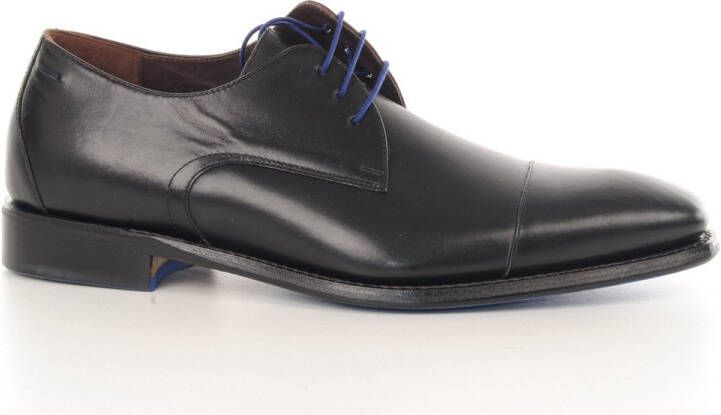 FLORIS VAN BOMMEL Nette Schoenen Heren Sfm-30310 De Loper Maat: 43⅓ Materiaal: Leer Kleur: Zwart - Foto 2