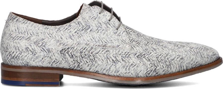 Floris van bommel 30361 De Stapper 39.11 Light Grey G+ Wijdte Veterschoenen - Foto 7