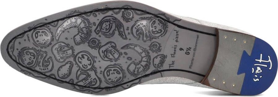 Floris van Bommel Sfm-30336 De Stapper Nette schoenen Veterschoenen Heren Wit