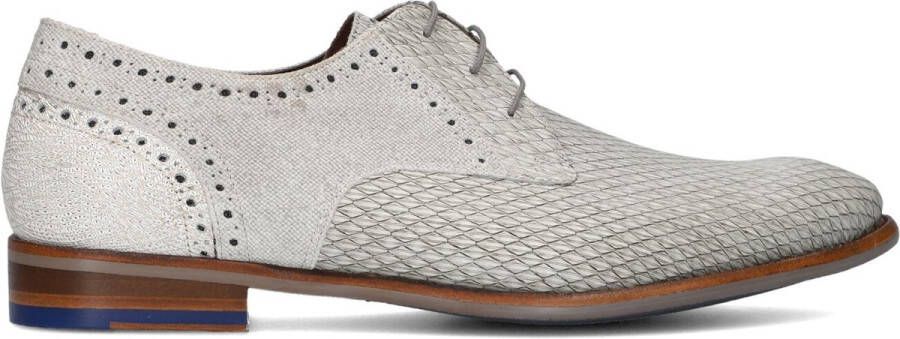 Floris van Bommel Sfm-30361 De Stapper Nette schoenen Veterschoenen Heren Wit