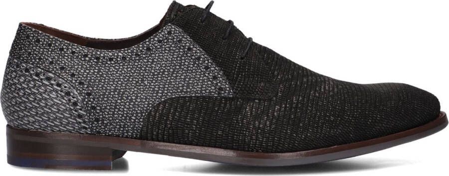 Floris van Bommel DE~STAPPER~39.38~~~~~~~~~~~~~~ Nette herenschoenenHeren veterschoen Zwart - Foto 5