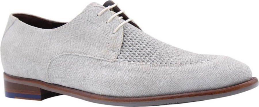 Floris van Bommel Klassieke Leren Schoenen De Stapper Gray Heren