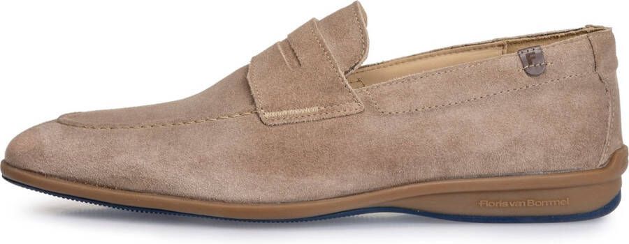 Floris van Floris van Bommel van Floris van Bommel Instappers Heren Instapschoenen Herenschoenen Suède SFM-40016 Taupe - Foto 5