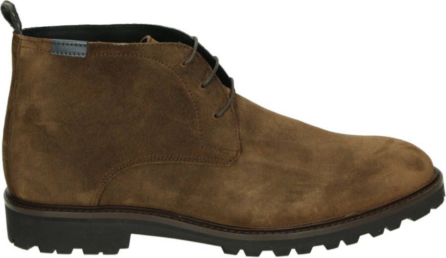Floris van Floris van Bommel van Floris van Bommel Veterboots Heren Boots Laarzen Herenschoenen Suède SFM-50085 Cognac - Foto 6