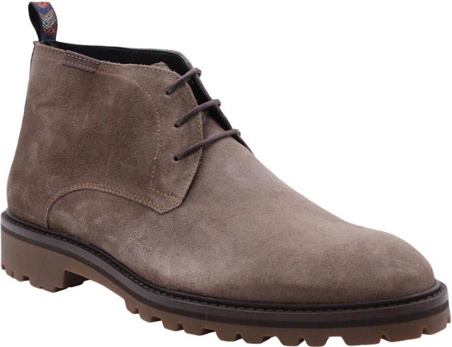 FLORIS VAN BOMMEL Nette Schoenen Heren Sfm-50082 Sturdi 44⅔ Suède Taupe