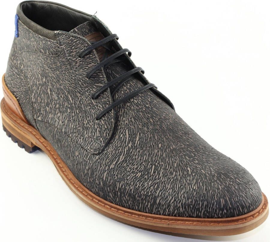 Floris van Bommel Sfm-50087 Veterschoenen Heren Grijs ⅓