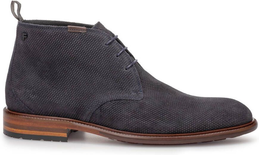 Floris van Bommel Sfm-50132 De Normer Nette schoenen Business Schoenen Heren Blauw