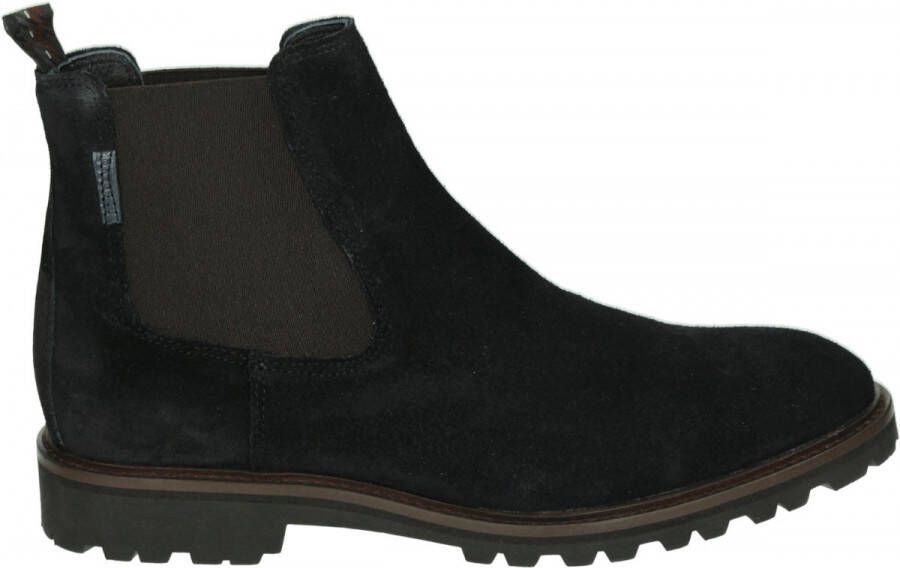 Floris van Floris van Bommel van Floris van Bommel Chelsea boots Heren Boots Laarzen Herenschoenen Suède SFM-60018 Zwart - Foto 2