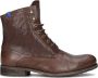 Floris van Bommel Sfm-80011 Veterboots Laarzen Met Veters Heren Cognac ⅓ - Thumbnail 2