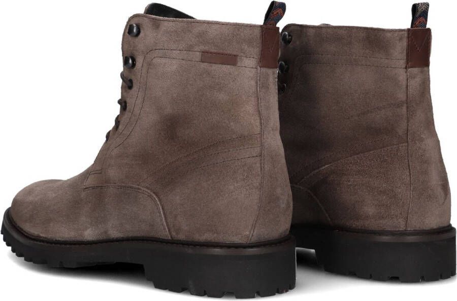 FLORIS VAN BOMMEL Veterboots Heren Sfm-80033 Sturdi Maat: 46⅔ Materiaal: Leer Kleur: Taupe - Foto 3