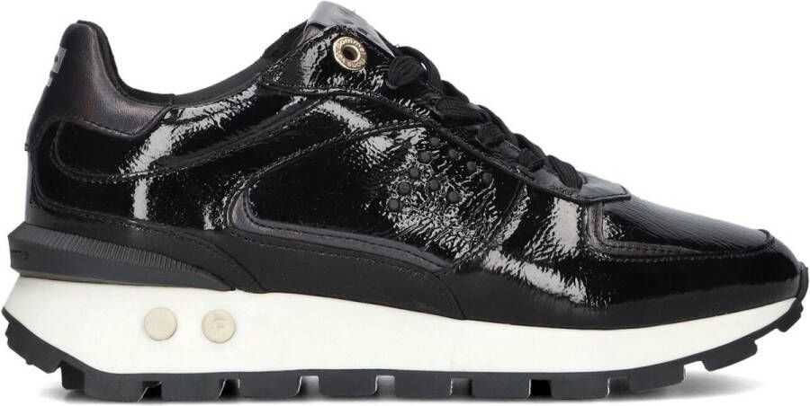 FLORIS VAN BOMMEL Lage Sneakers Dames Sfw-10084 Blokki Maat: 37 5 Materiaal: Lakleer Kleur: Zwart