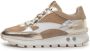 FLORIS VAN BOMMEL Lage Sneakers Dames Sfw-10098 Blokki Maat: 40 Materiaal: Leer Kleur: Zand - Thumbnail 6