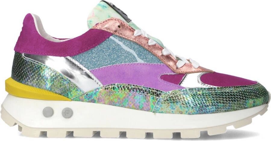 FLORIS VAN BOMMEL Lage Sneakers Dames Sfw-10098 Blokki Leer