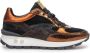 FLORIS VAN BOMMEL Lage Sneakers Dames Sfw-10098 Blokki Maat: 37 Materiaal: Suède Kleur: Brons - Thumbnail 1