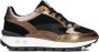 FLORIS VAN BOMMEL Lage Sneakers Dames Sfw-10098 Blokki Maat: 41 5 Materiaal: Suède Kleur: Zwart - Thumbnail 1