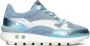 FLORIS VAN BOMMEL Lage Sneakers Dames Sfw-10098 Blokki Maat: 35 Materiaal: Leer Kleur: Blauw - Thumbnail 2