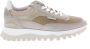 FLORIS VAN BOMMEL Lage Sneakers Dames Sfw-10100 Grommi Maat: 39 Materiaal: Leer Kleur: Beige - Thumbnail 2