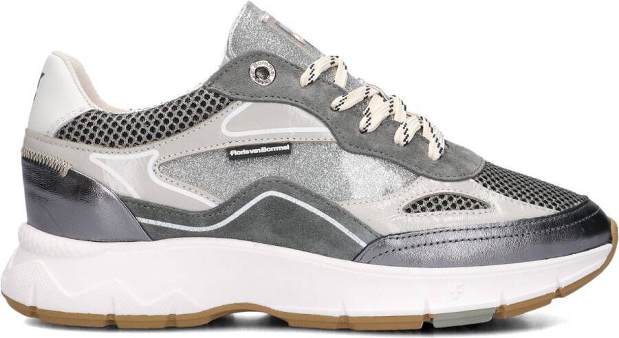 FLORIS VAN BOMMEL Lage Sneakers Dames Sfw-10101 Maat: 40 Materiaal: Leer Kleur: Zilverkleurig - Foto 7