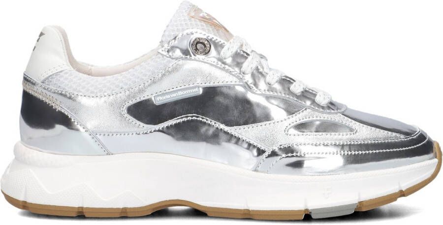 Floris van Bommel Sfw-10101 Sneakers Lakleer Dames Zilver