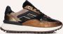 FLORIS VAN BOMMEL Lage Sneakers Dames Sfw-10128 Noppi Maat: 37 5 Materiaal: Leer Kleur: Bronskleurig - Thumbnail 3
