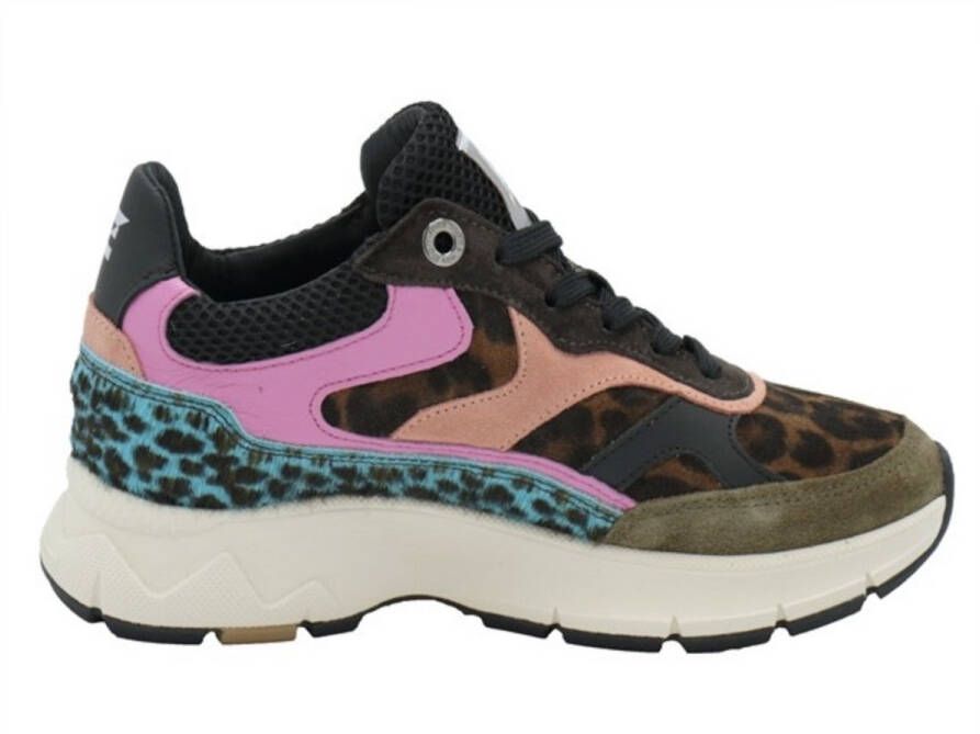 Floris van Bommel Sfw-10133 Daysi Sneakers Leer Dames Multi