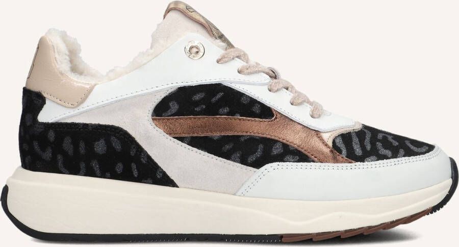 FLORIS VAN BOMMEL Lage Sneakers Dames Sfw-10138 Suvi Maat: 38 5 Materiaal: Leer Kleur: Zwart
