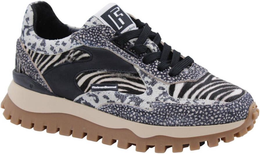 Floris van Bommel SFW-10143 Sneaker Grommi 04.01 Black Combi G