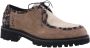 FLORIS VAN BOMMEL Veterschoenen Dames Sfw-30036 Selsi Maat: 37 Materiaal: Suède Kleur: Taupe - Thumbnail 2