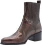 Floris van bommel 50053 Evi 01.02 Brown G-Wijdte Enkellaarzen - Thumbnail 6