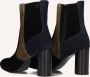 FLORIS VAN BOMMEL Enkellaarsjes Dames Sfw-50075 Kaci Maat: 39 Materiaal: Suède Kleur: Zwart - Thumbnail 3