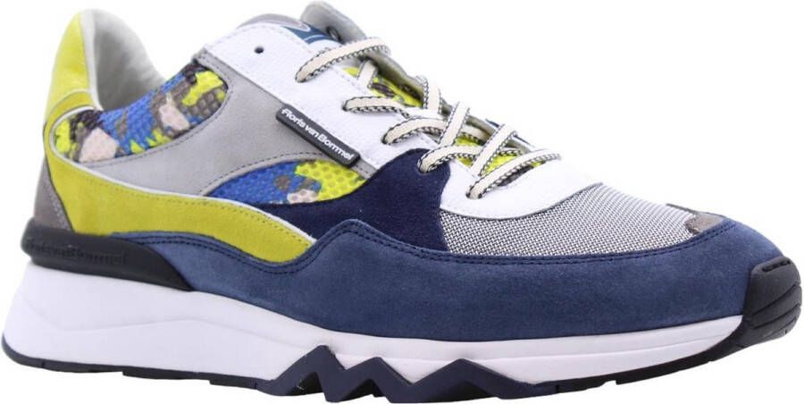 Floris van Bommel NOPPI 18.22 Volwassenen Lage sneakersHeren sneakersVrije tijdsschoenen Blauw - Foto 10