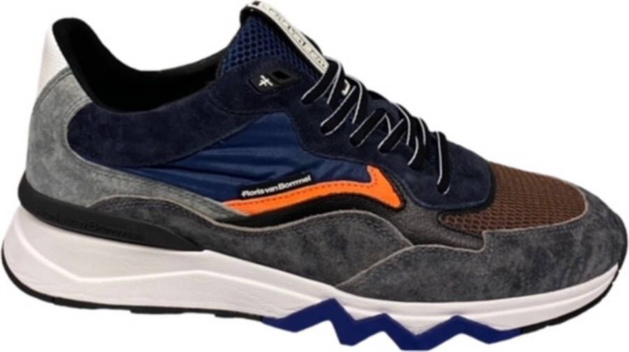 Floris van Bommel Sneakers Heren Lage sneakers Herenschoenen Canvas SFM-10178 Blauw - Foto 2