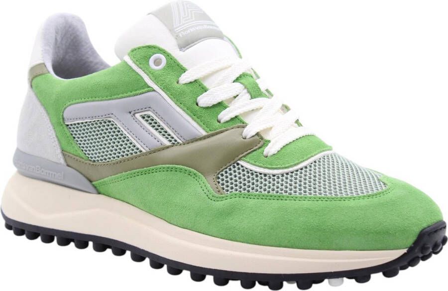 Floris van Bommel DE~GROMMER~07.00~~~~~~~~~~~~~~ Lage sneakersVrije tijdsschoenenHeren sneakers Groen - Foto 3