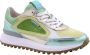 Floris van Bommel Noppi 35.37 leren sneakers lichtgroen - Thumbnail 2