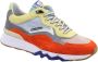 FLORIS VAN BOMMEL Lage Sneakers Heren Sfm-10234 De Zager Maat: 43⅓ Materiaal: Suède Kleur: Oranje - Thumbnail 9