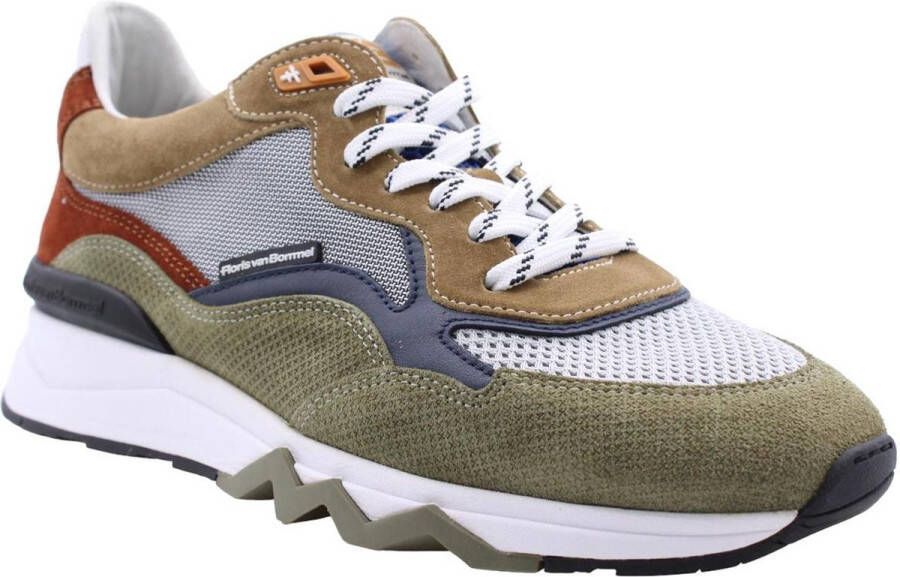 Floris van Bommel sfm 10119 sneakers heren groen 51 01 darkgreen suede 45(10+ ) - Foto 11