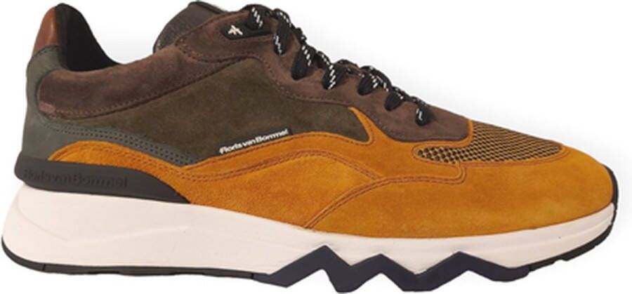 Floris van Bommel DE ZAGER 02.38 Volwassenen Lage sneakersVrije tijdsschoenen Geel - Foto 4