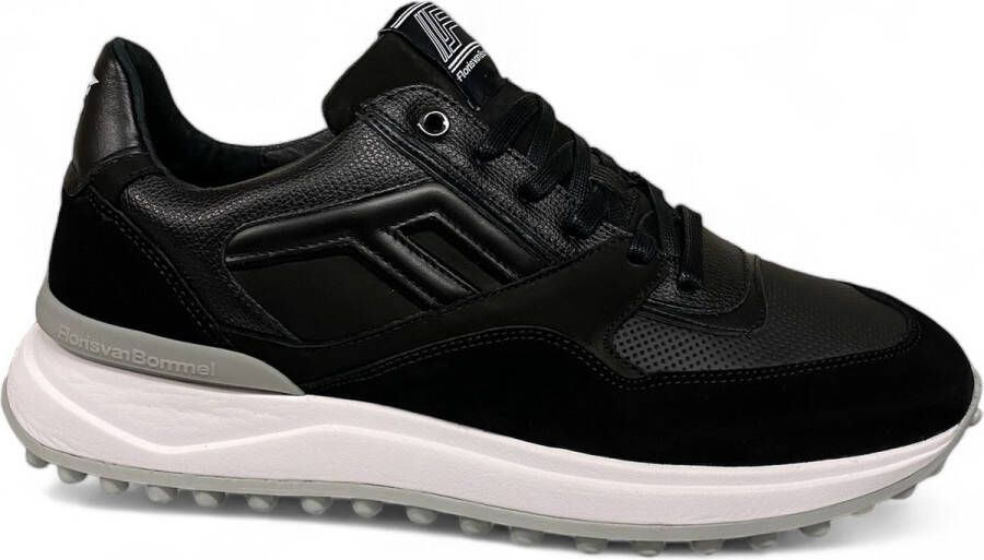 Floris van Bommel Floris v Bommel 10139-10-01 Noppi Black G 1 2-sneakers floris v bommel-veterschoen floris v bommel - Foto 2