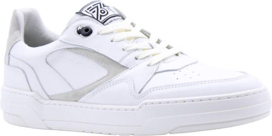 Floris van Floris van Bommel van Floris van Bommel Sneakers Heren Lage sneakers Herenschoenen Leer SFM-10202 led Wit - Foto 20