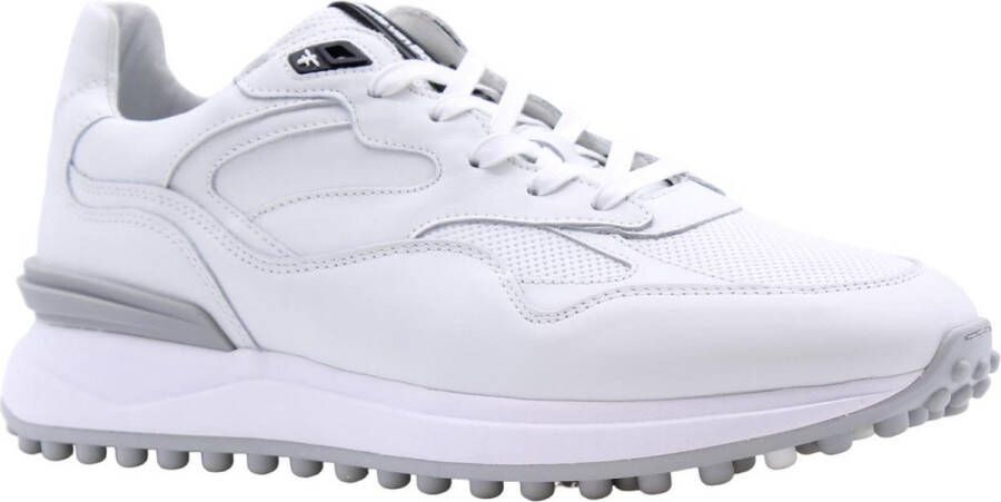 Floris van Floris van Bommel van Floris van Bommel Sneakers Heren Lage sneakers Herenschoenen Leer SFM-10202 led Wit - Foto 19