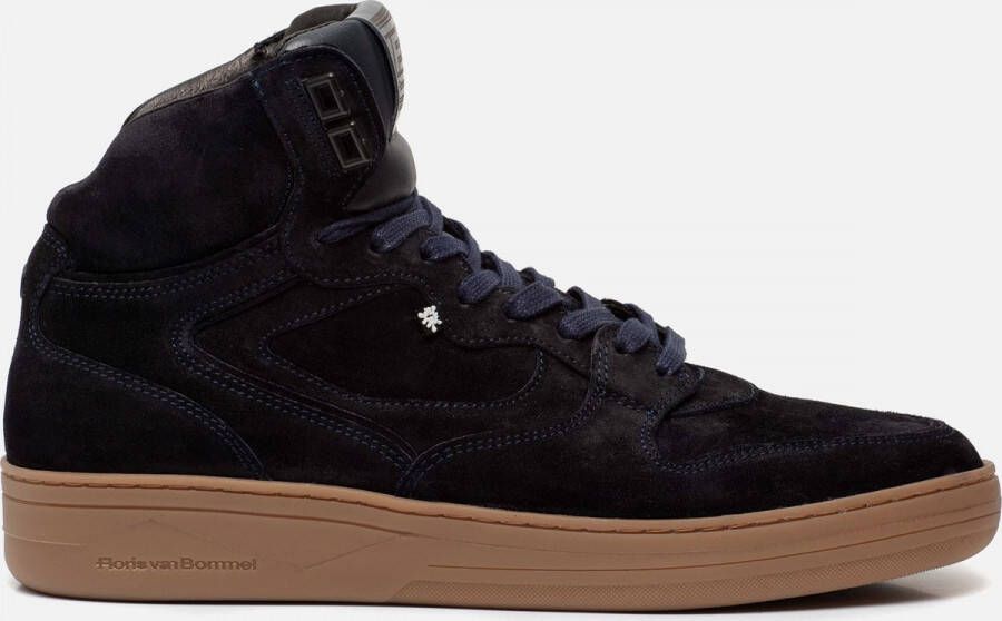 Floris van bommel Wembli 11.07 DarkBlue G+ Wijdte Veter boots