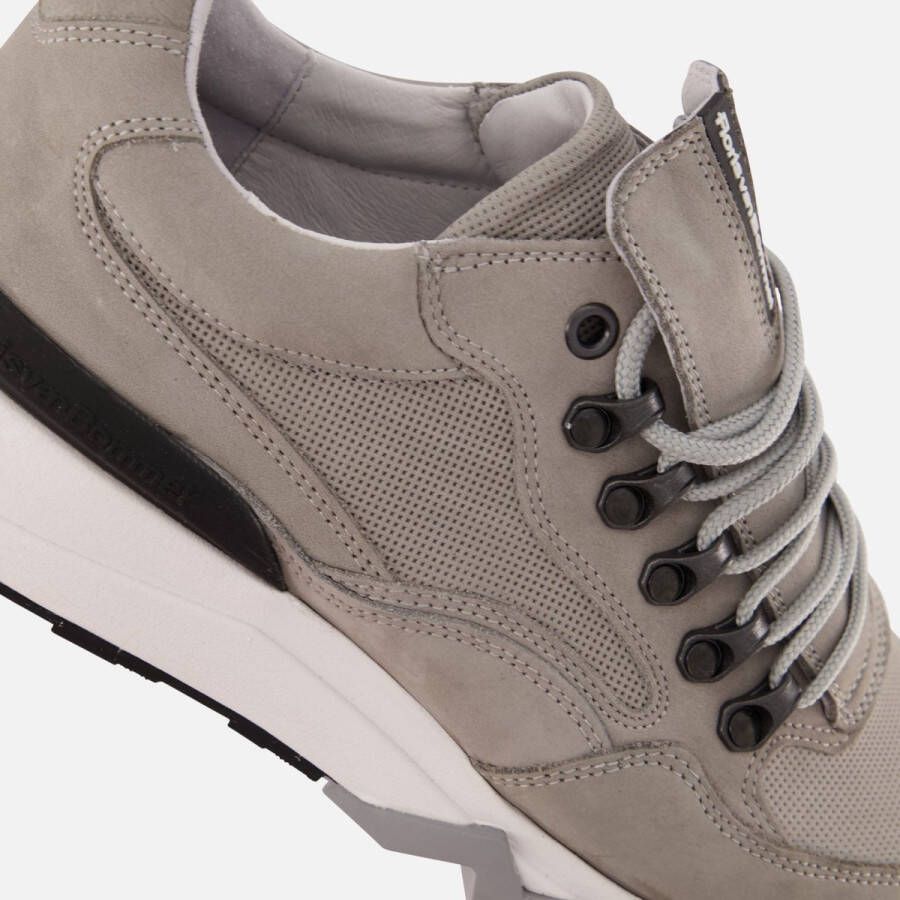 Floris van Bommel Sneakers Heren Lage sneakers Herenschoenen Leer SFM-10135 Grijs