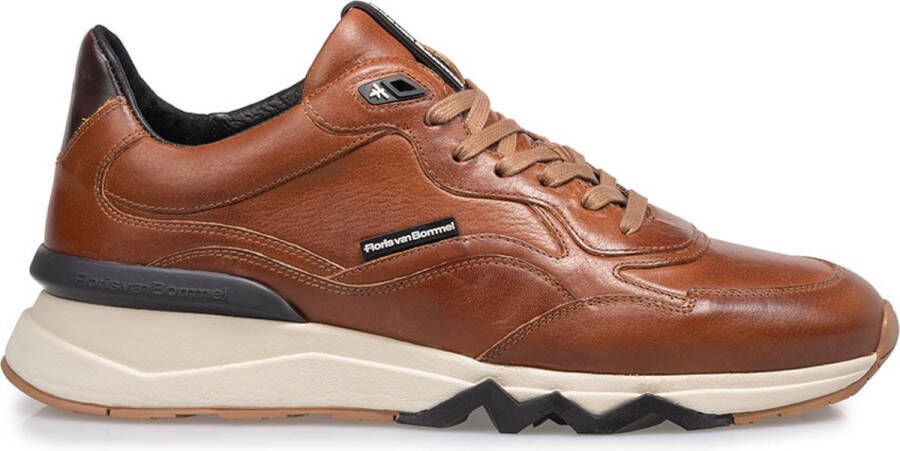 Floris van Bommel Sneakers Heren Lage sneakers Herenschoenen Leer SFM-10136 led Cognac