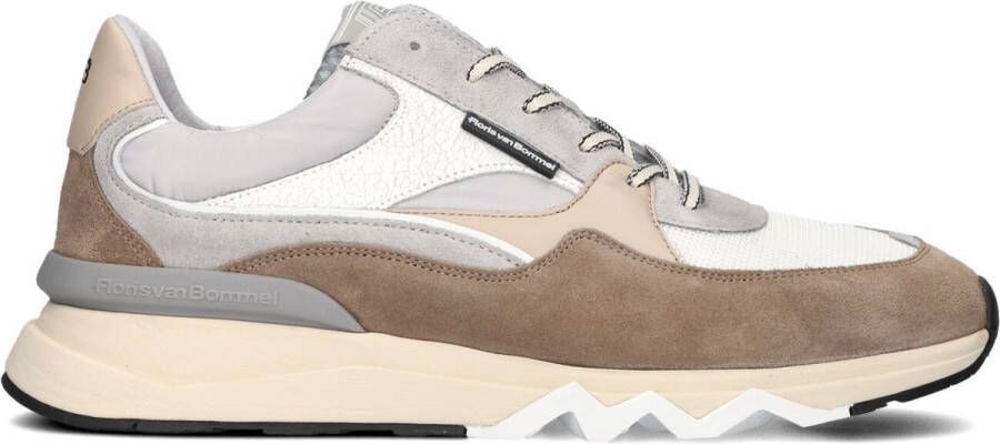 Floris van Bommel Sneakers Heren Lage sneakers Herenschoenen SFM-10155 Beige combi