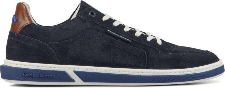 Floris van Bommel Sneakers Heren Lage sneakers Herenschoenen Suède SFM-10202 sue Blauw