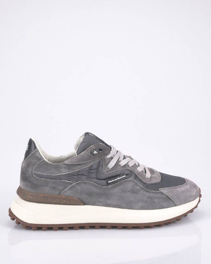 Floris van Bommel Floris v Bommel SFM10152-30-01 Noppi Grey-sneaker floris v bommel-veterschoen - Foto 3