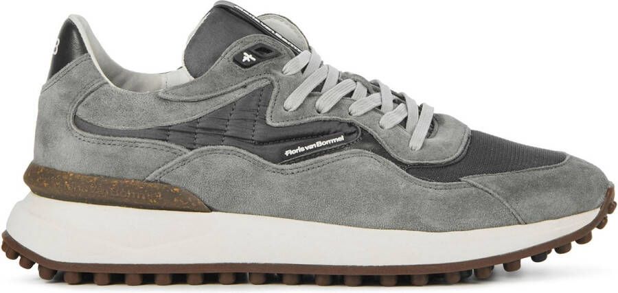 Floris van Bommel Floris v Bommel SFM10152-30-01 Noppi Grey-sneaker floris v bommel-veterschoen - Foto 4