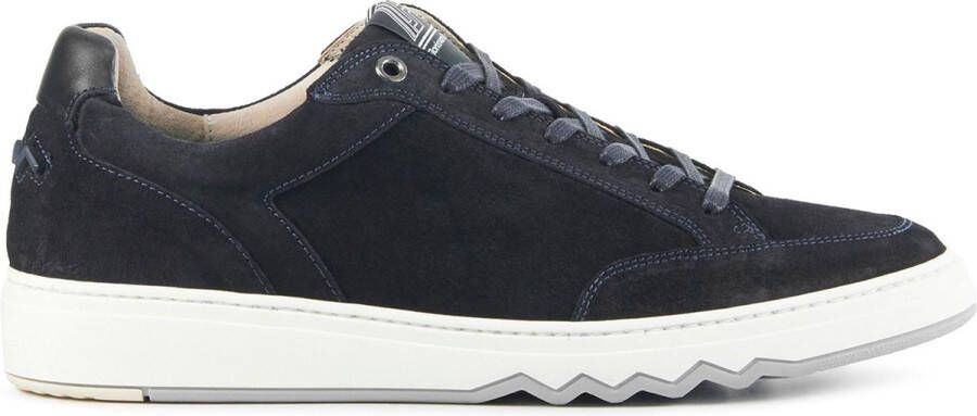 Floris van Bommel Sneakers Heren Lage sneakers Herenschoenen Suède SFM-10183 Blauw - Foto 4