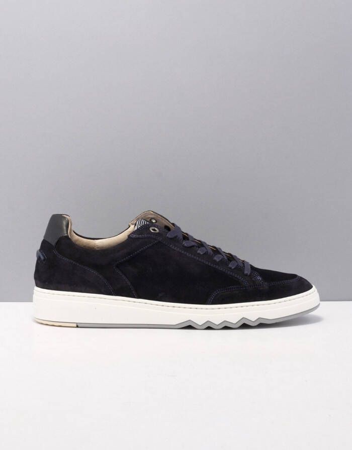Floris van Bommel Sneakers Heren Lage sneakers Herenschoenen Suède SFM-10183 Blauw - Foto 7