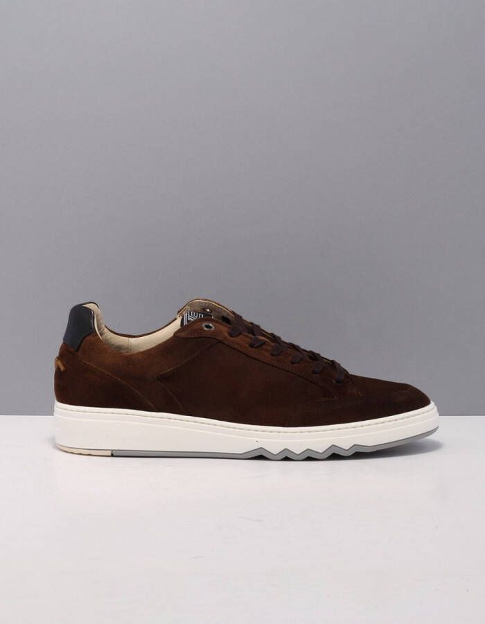 Floris van Bommel Sneakers Heren Lage sneakers Herenschoenen Suède SFM-10183 Bruin - Foto 2